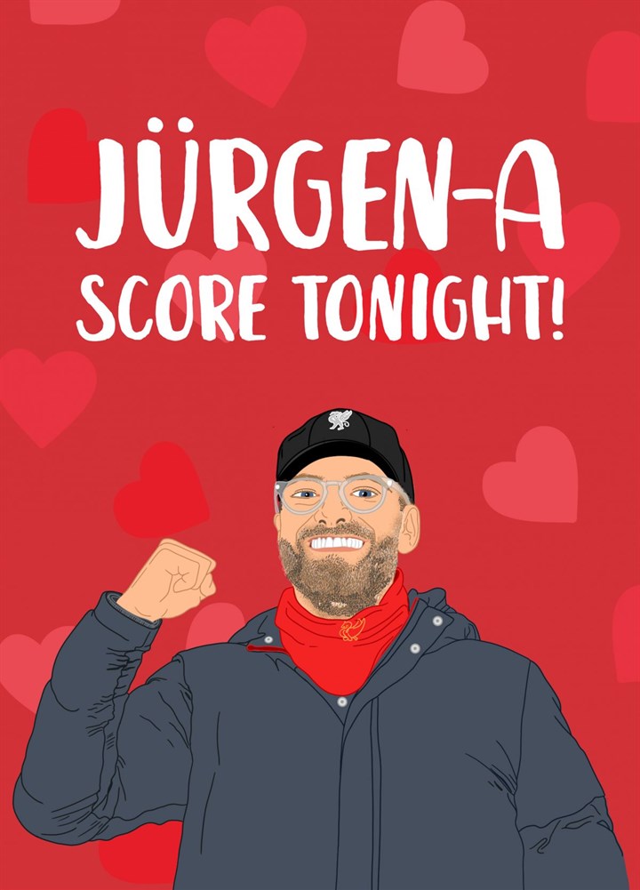 Jurgen-a Score Tonight! Card