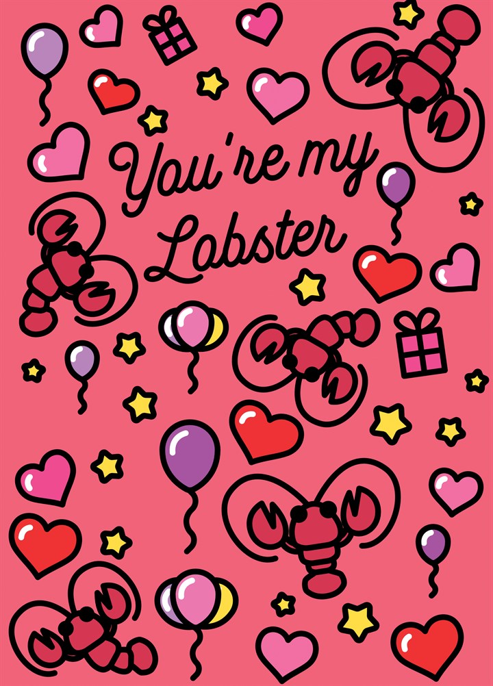 You're My Lobster Card
