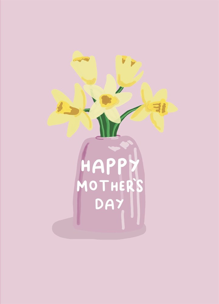 Happy Mother's Day Daffodils Card