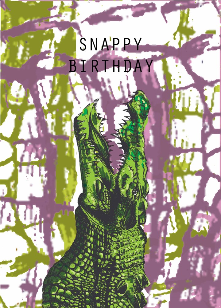 Snappy Birthday Card
