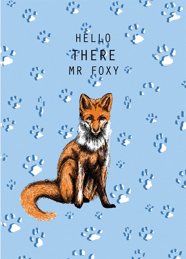 Mr Foxy Card