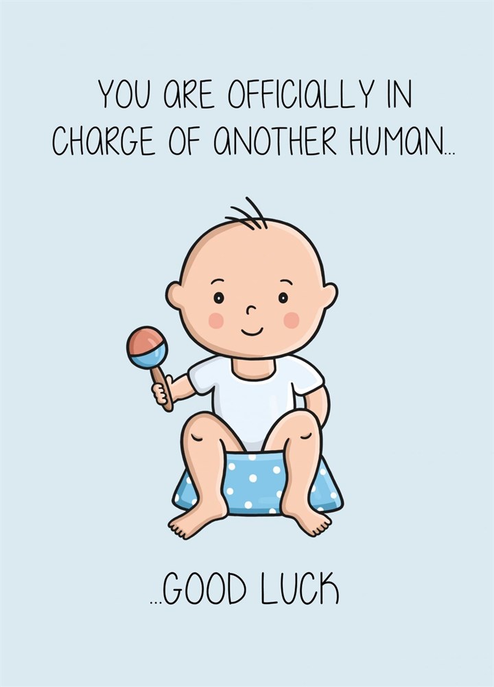 Good Luck New Baby Card