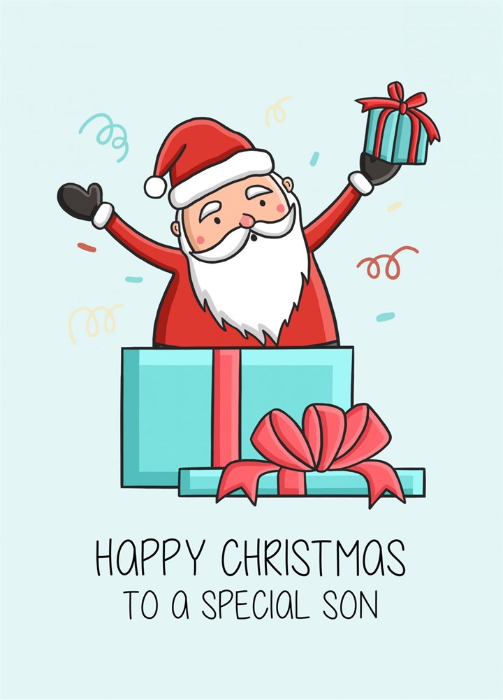 Christmas Special Son Card