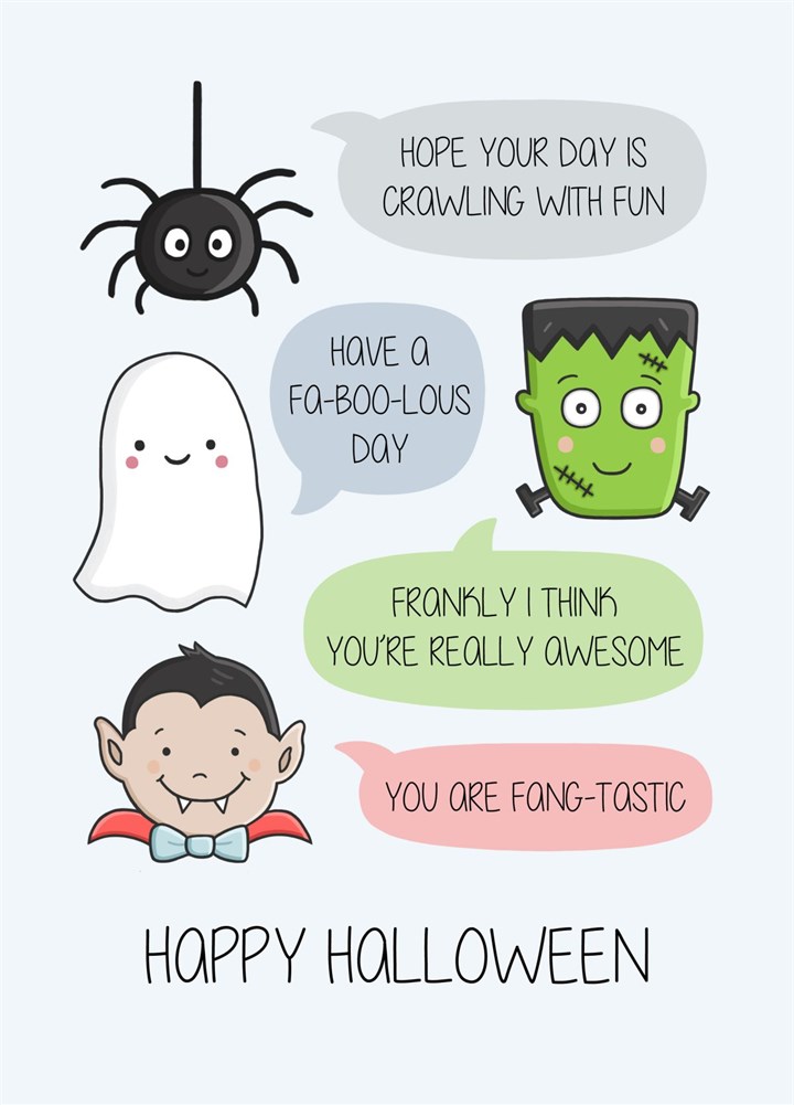 Halloween Puns Card
