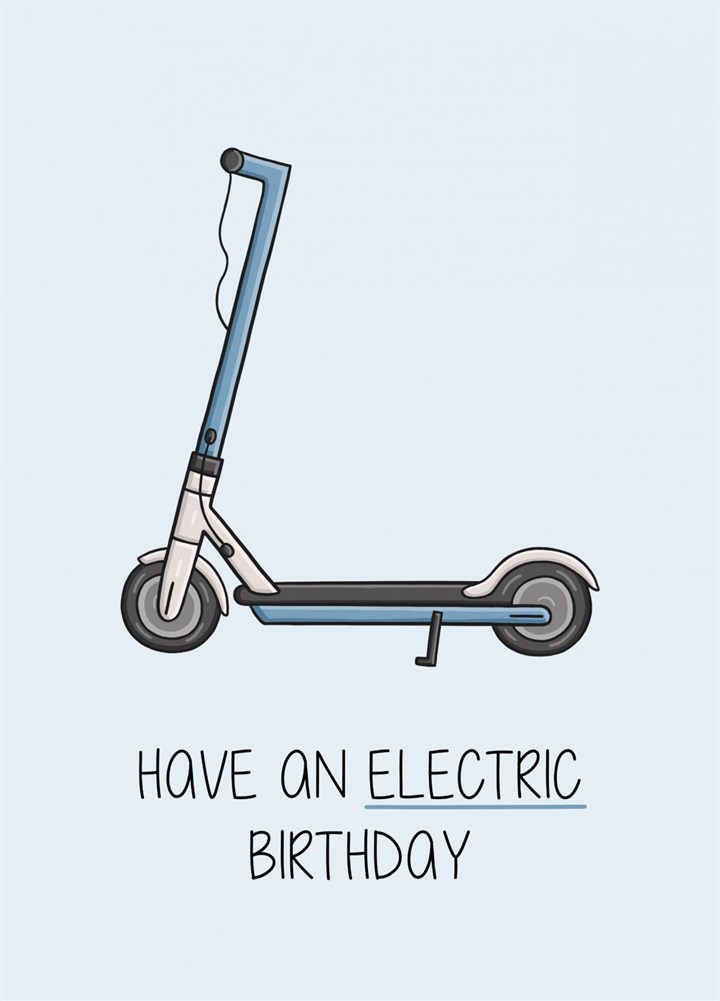 Electric Birthday Card