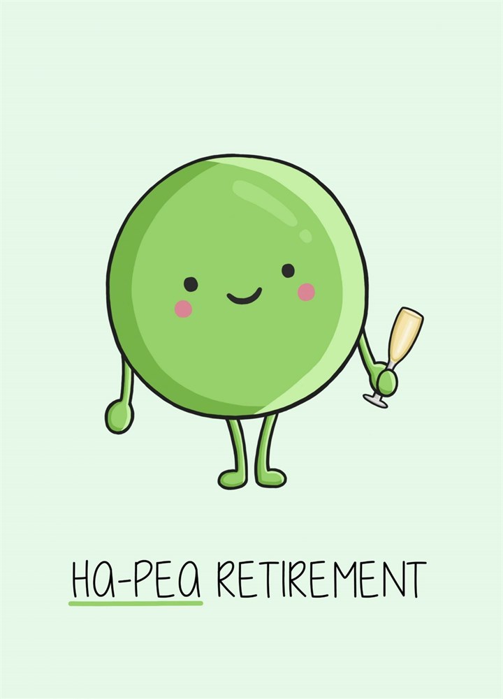 Ha-Pea Retirement Card