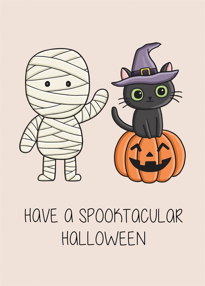 Have A Spooktacular Halloween Card | Scribbler