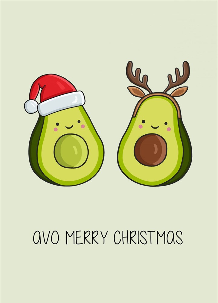 Avo Merry Christmas Card