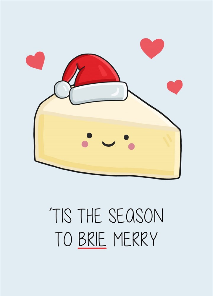 Brie Merry Card