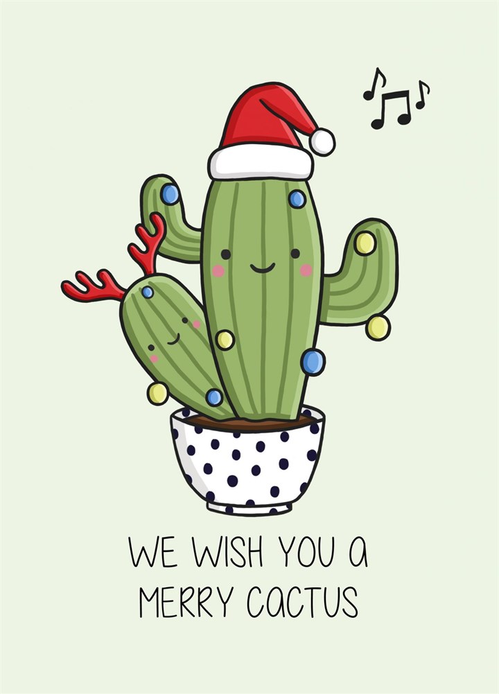 Merry Cactus Card