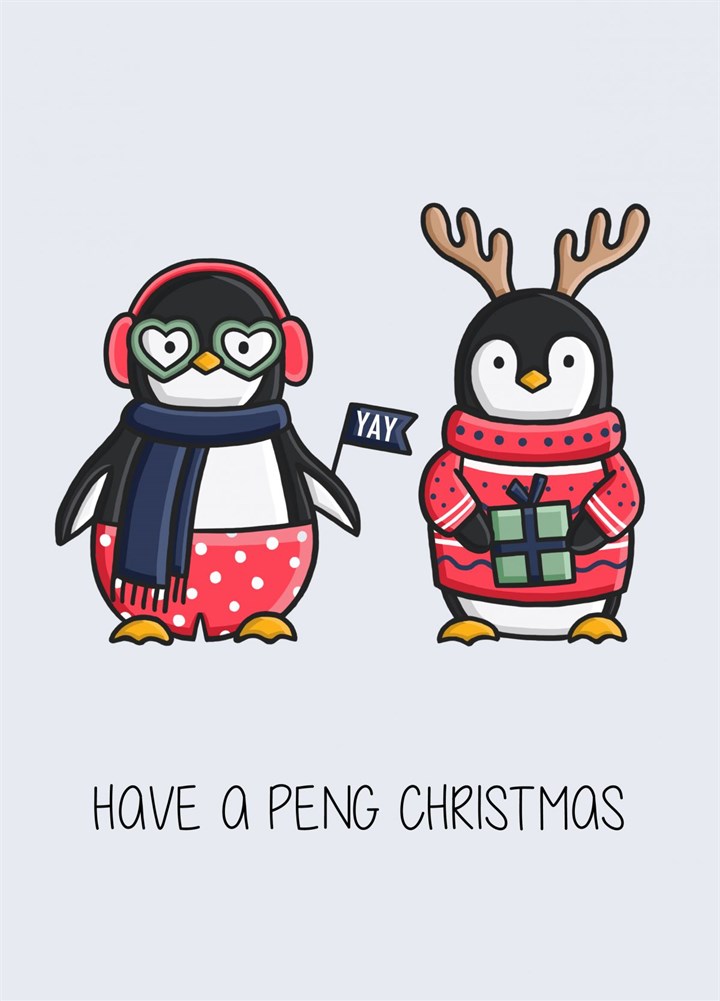 Peng Christmas Card