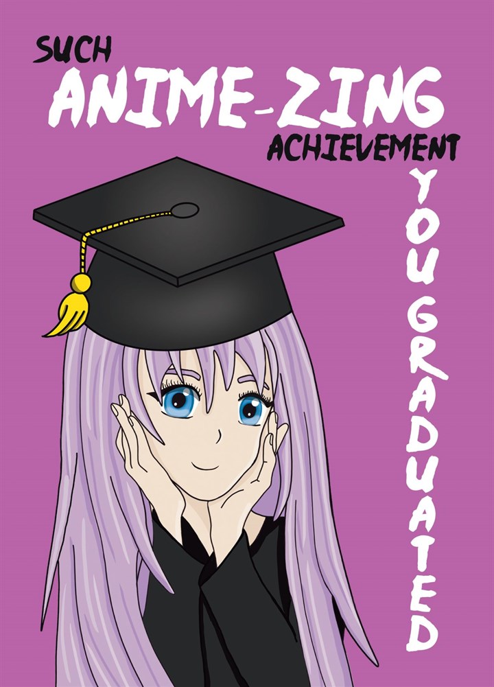 Such Anime - Zing Achievement Card