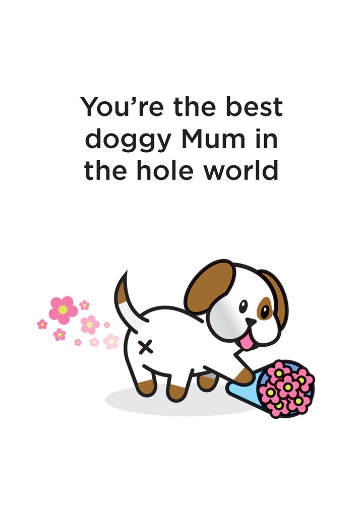 Best Doggy Mum Card