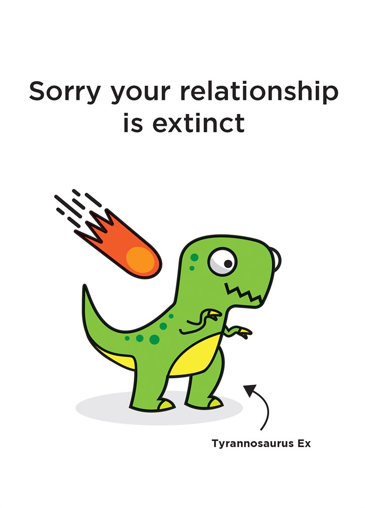 Relationship Is Extinct Card