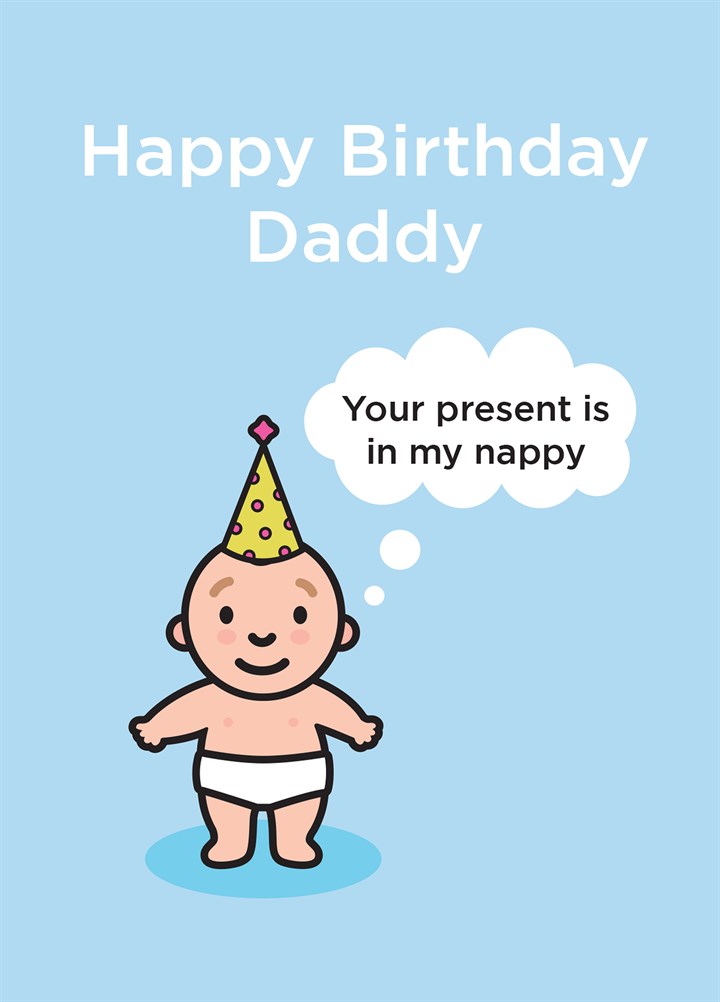 Happy Birthday Daddy Card