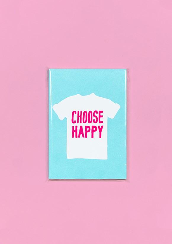Choose Happy A6 Notebook