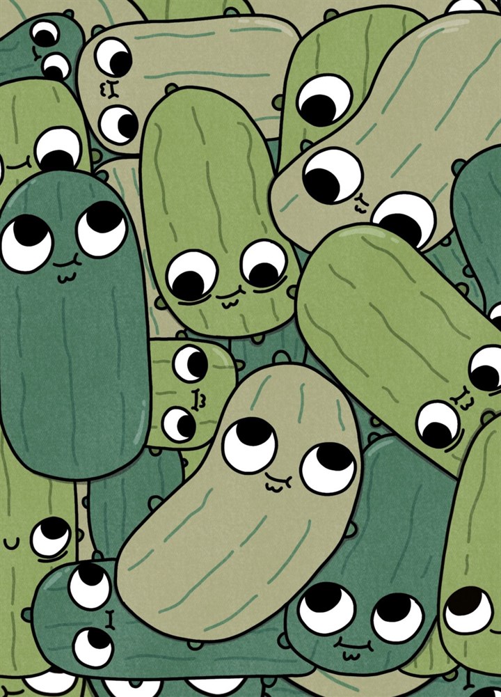 Bunch Of Pickles Card