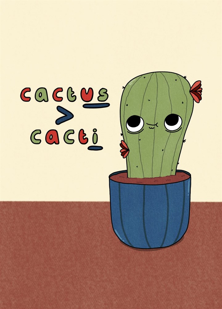 Cactus > Cacti Card