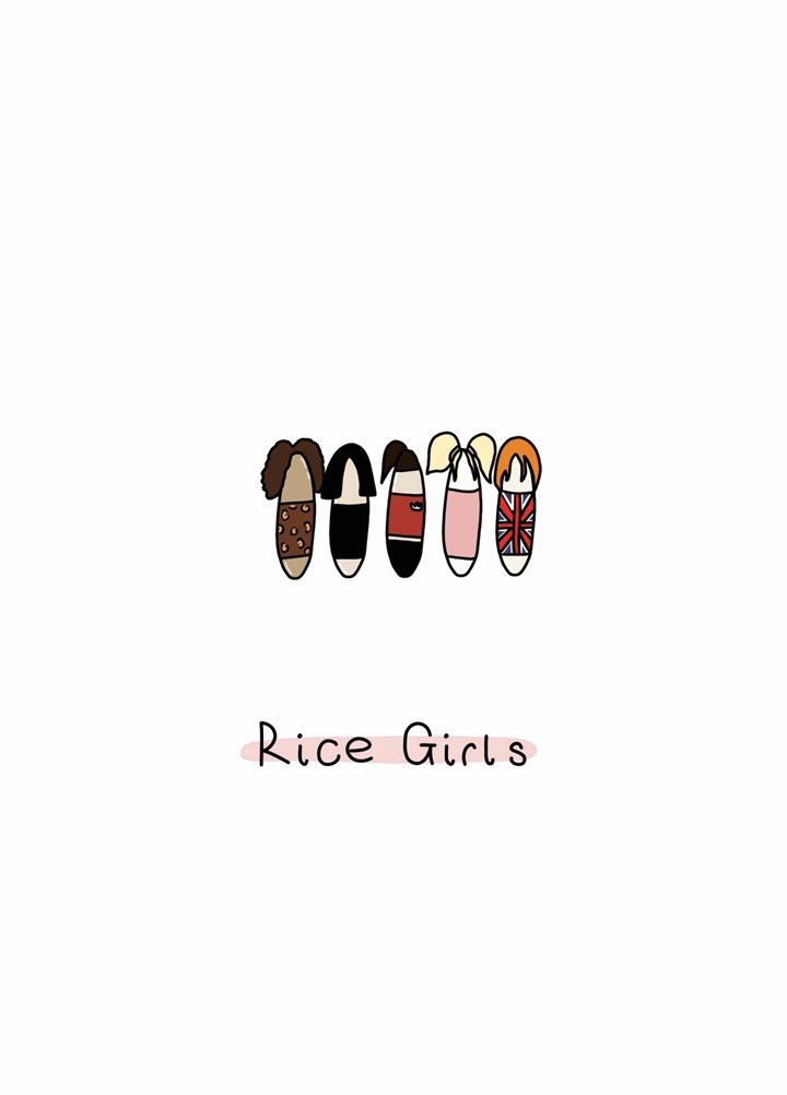 Rice Girls Card