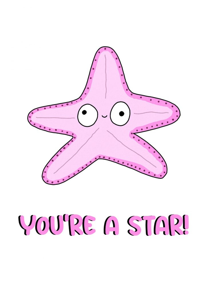 You're A Star Card