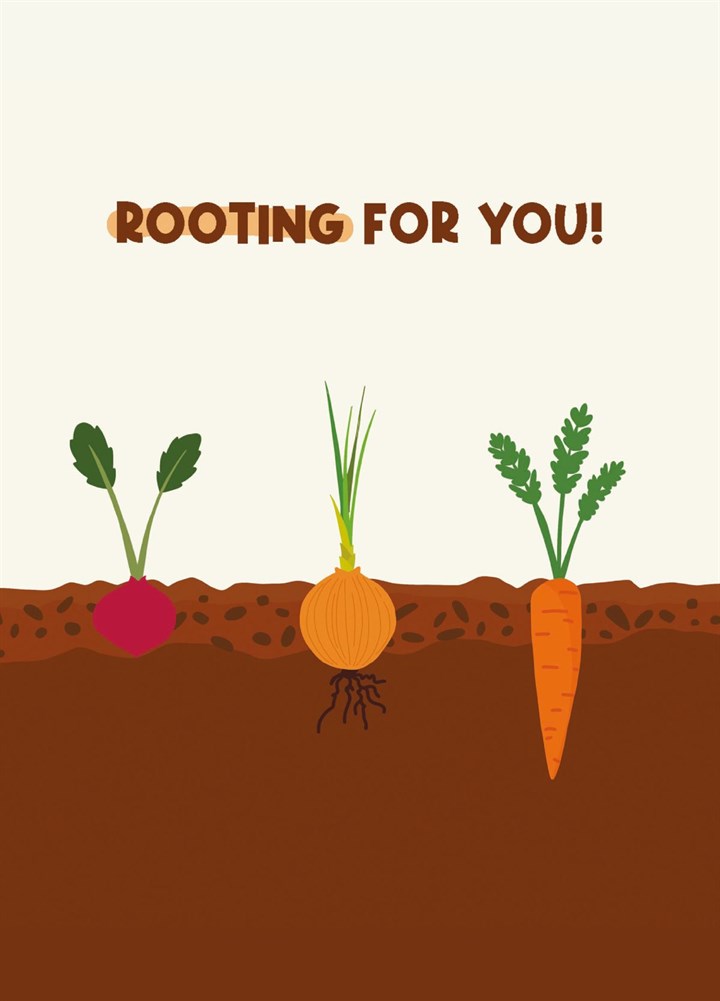 Rooting For You! Card