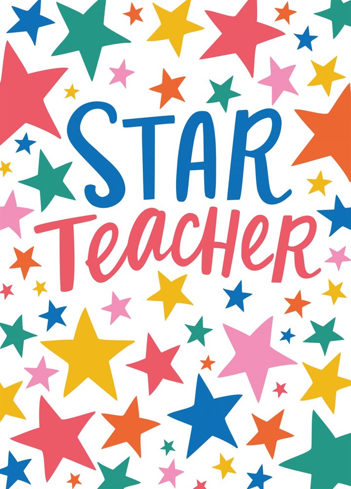 Star Teacher Card