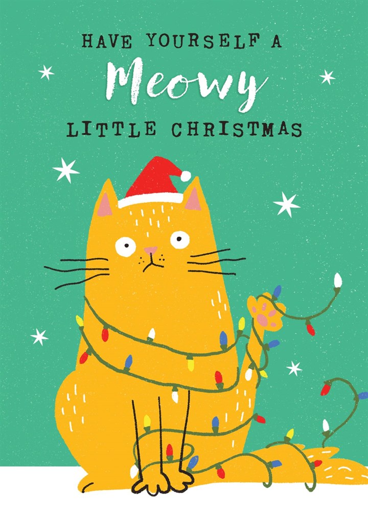 Have Yourself Meowy Little Christmas Card