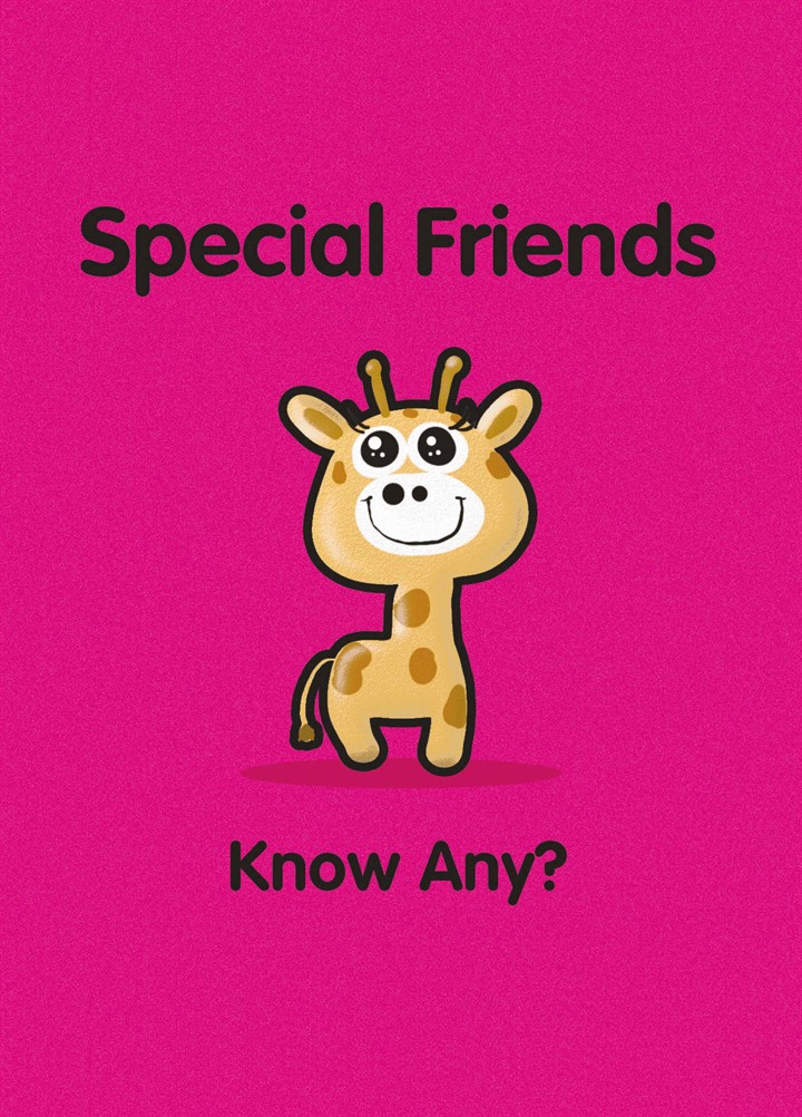 Special Friends Card