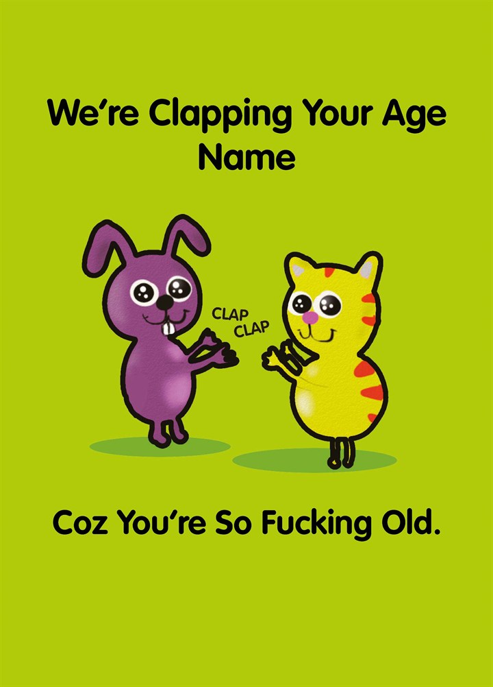 Clapping Your Age Card