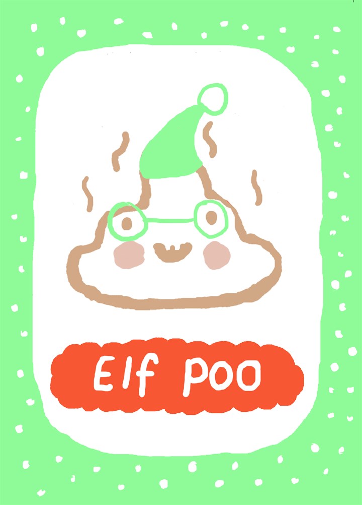 Elf Poo Card