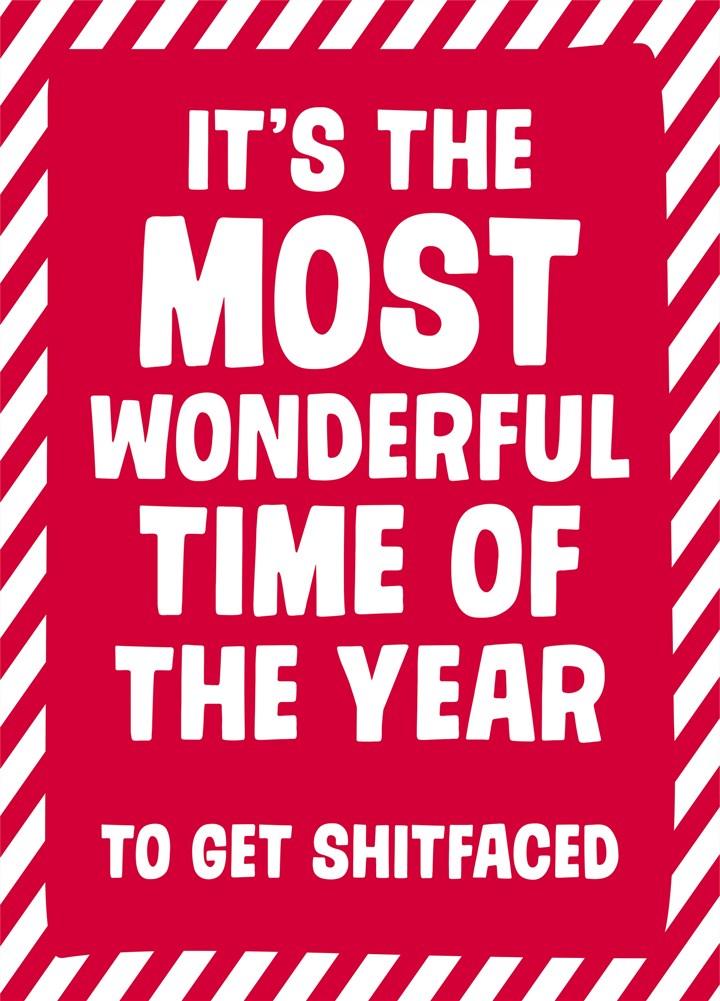 Most Wonderful Time Of The Year Card
