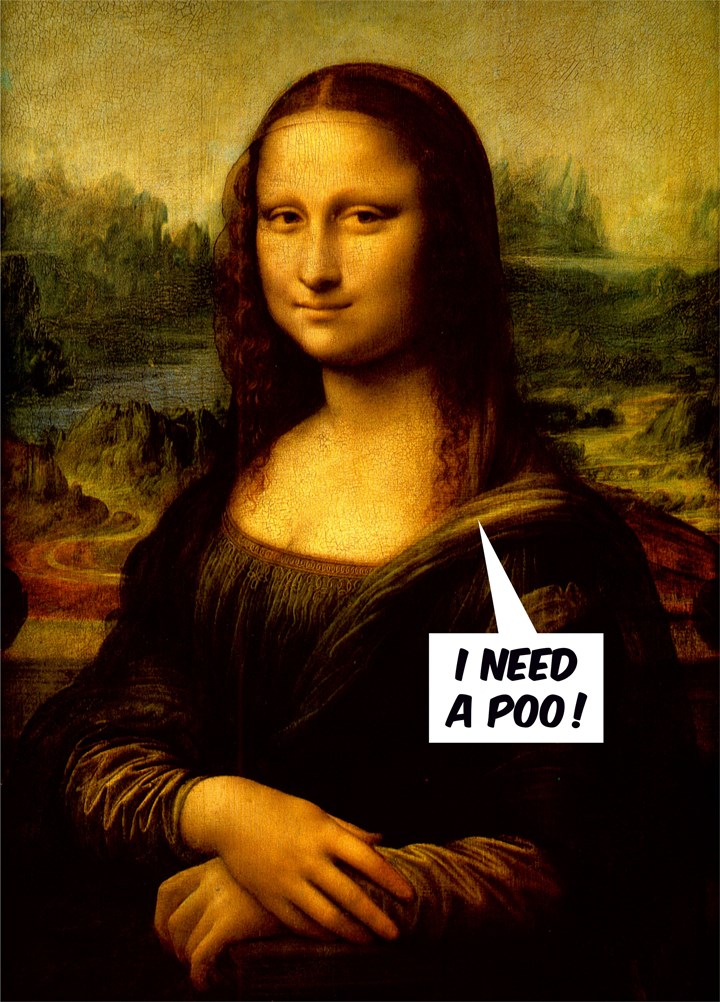 Mona Lisa Card