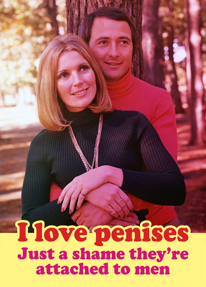 I Love Penises Photo Upload Card