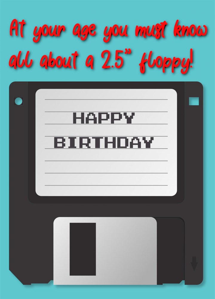 At Your Age You Must Know About Floppy Disks Card
