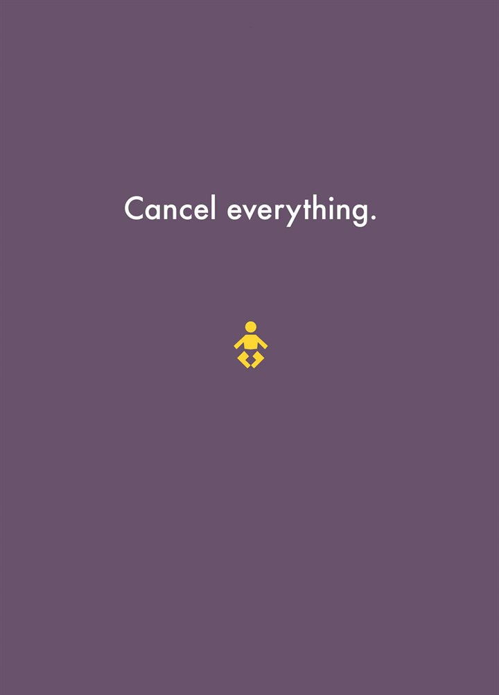 Cancel Everything Card