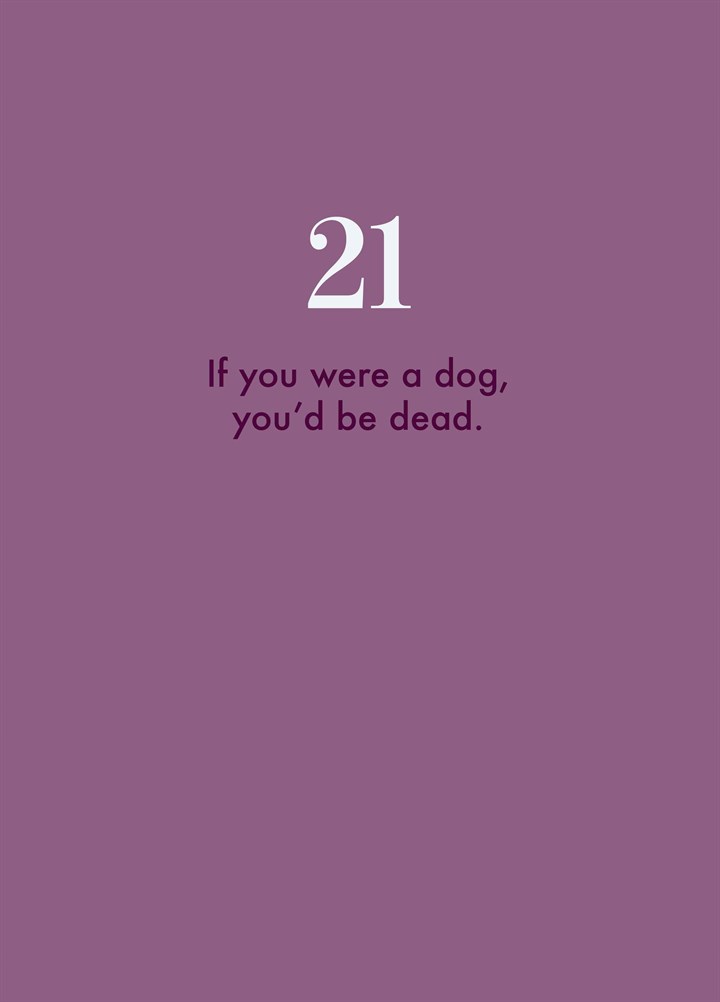If You Were A Dog Card