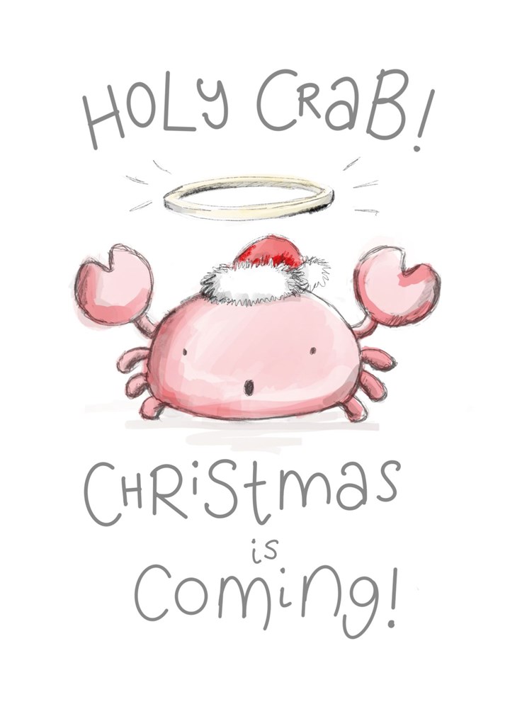Holy Crab - Christmas! Card