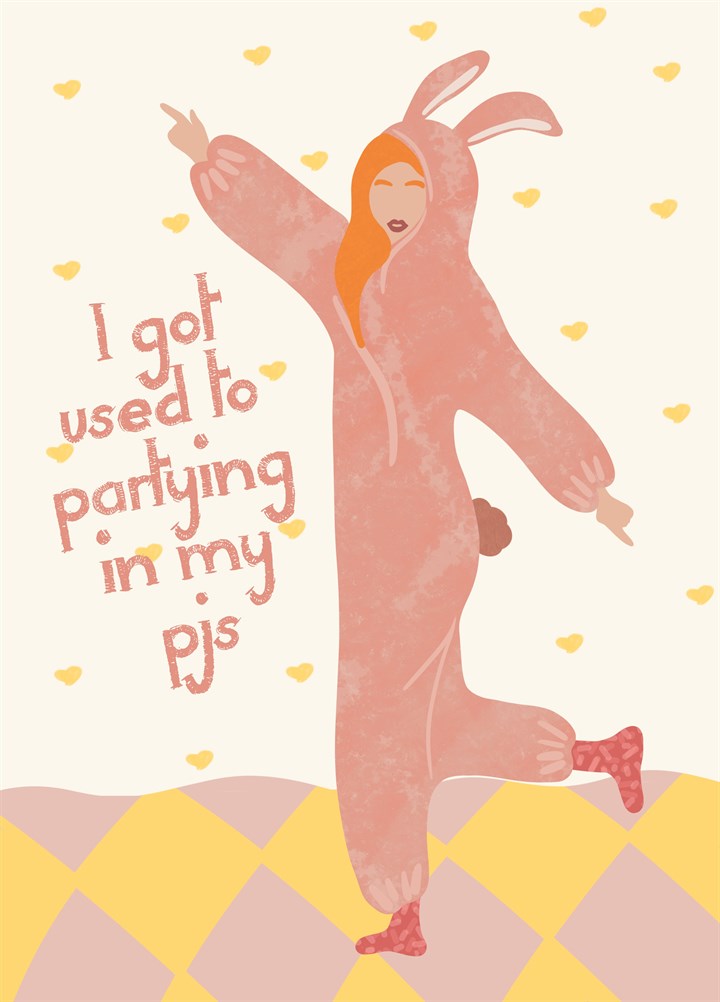 Pajama Party Card