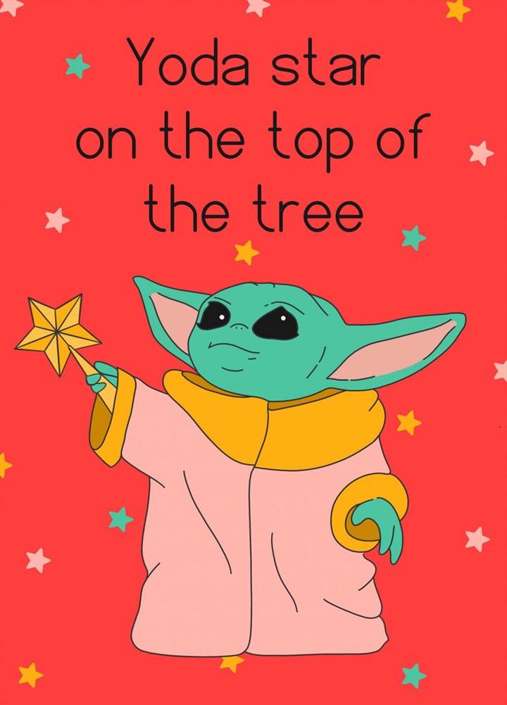 Yoda Star Card