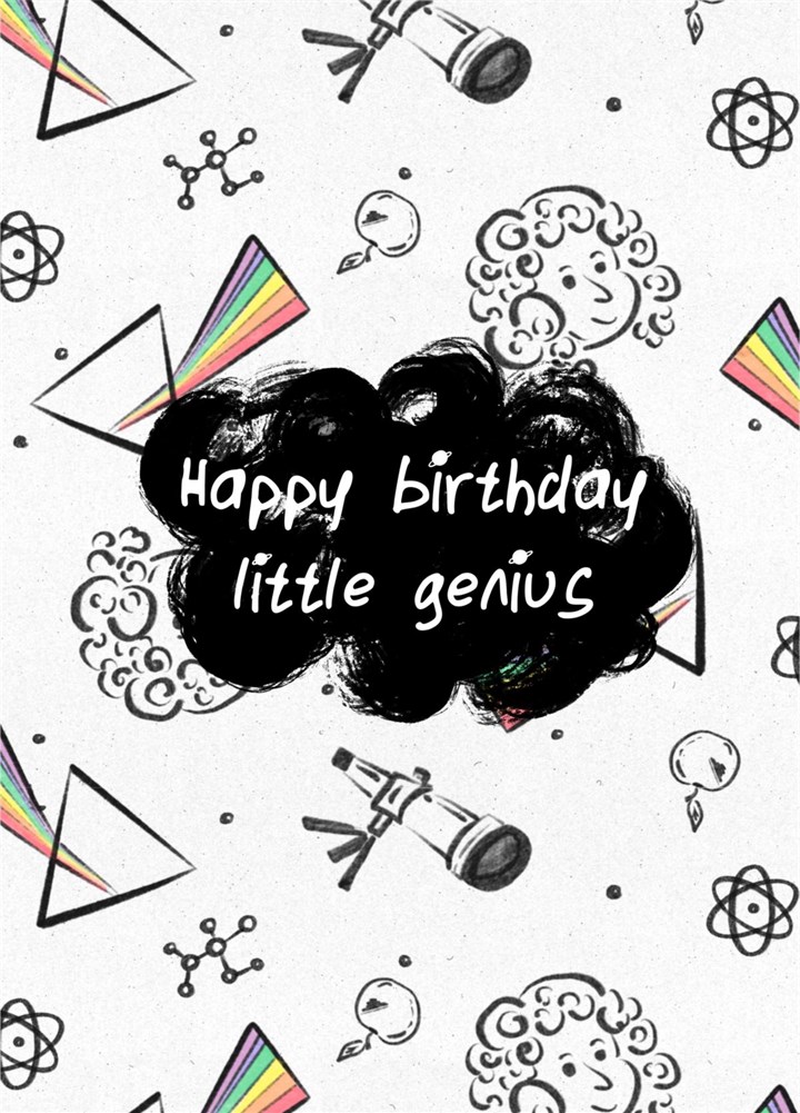 Little Birthday Genius Card