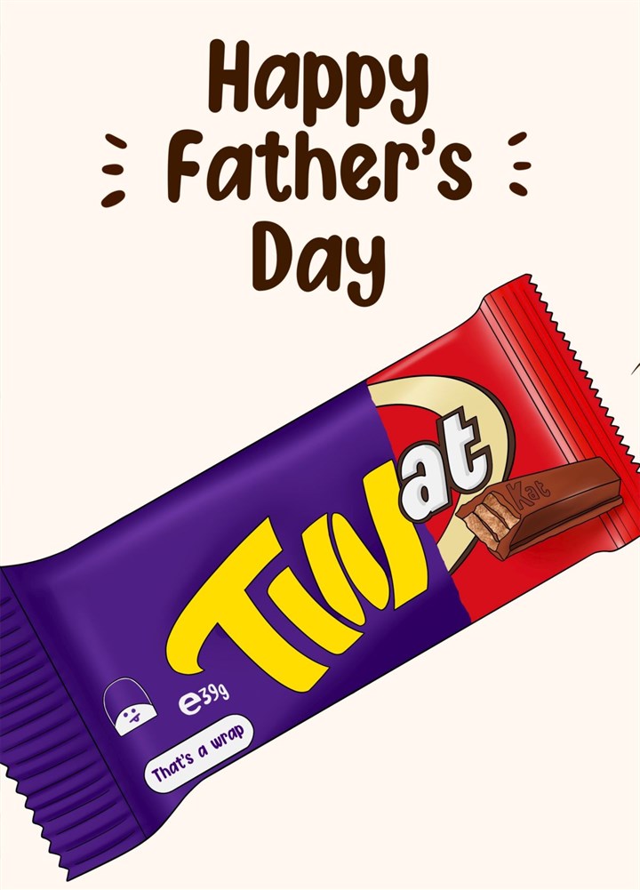 Father's Day Chocolate Sweary Card