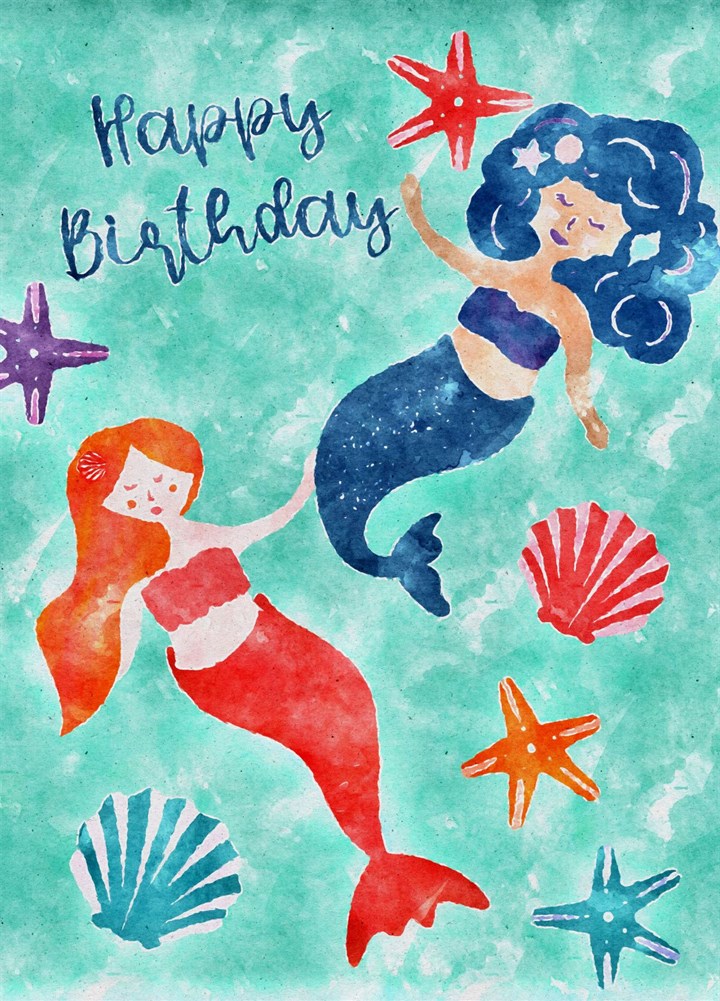 Mermaid Dreams Card