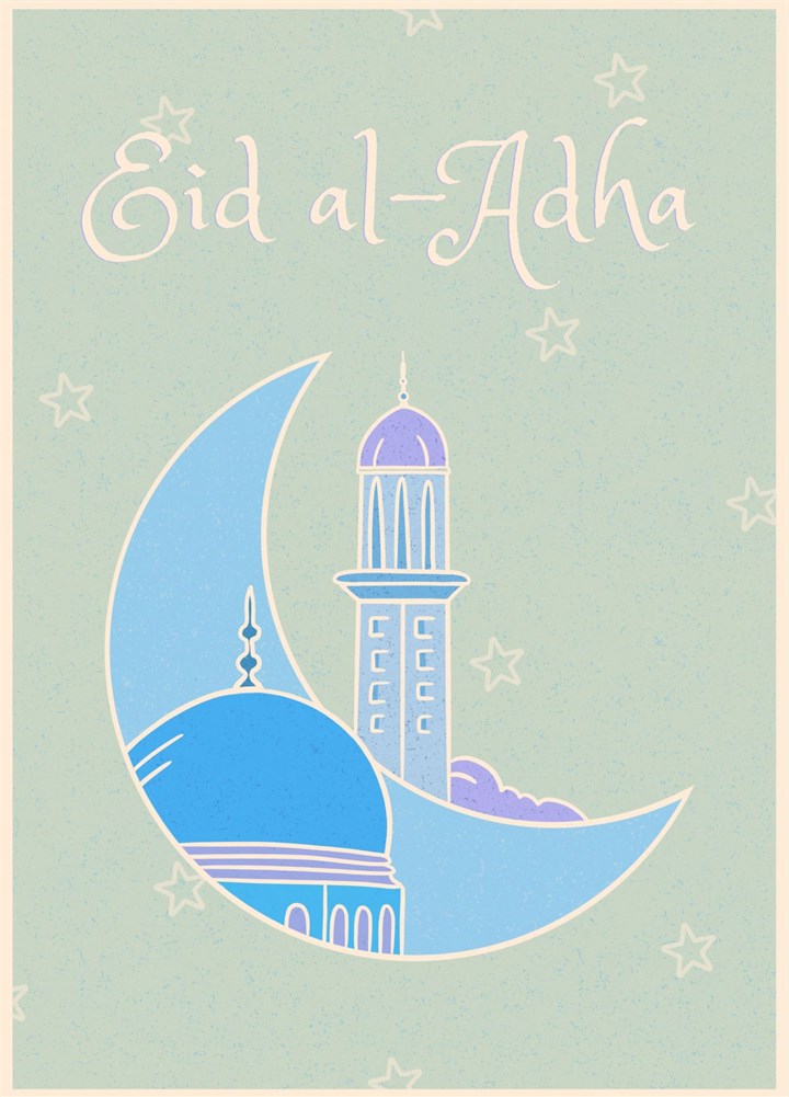 Eid Al-Adha Traditional Card