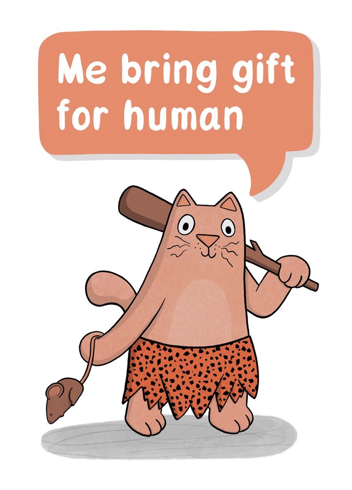Cave Cat Card