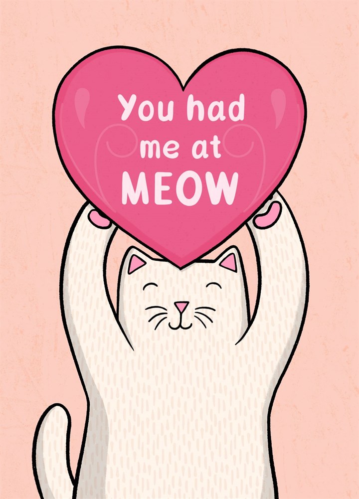 You Had Me At Meow Card