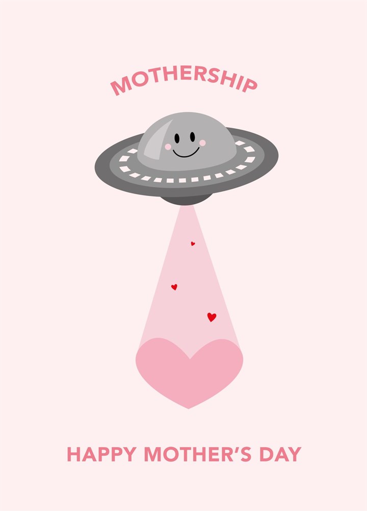 Mothership Mother's Day Card