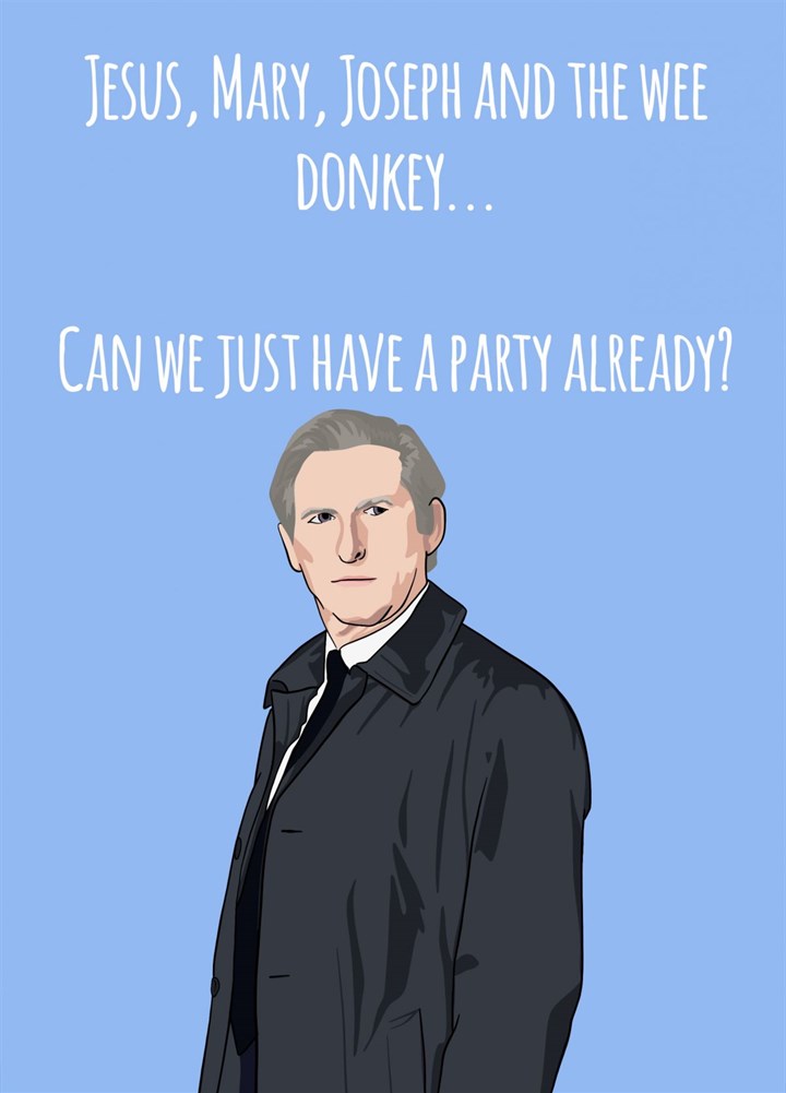 Wee Donkey Party Card