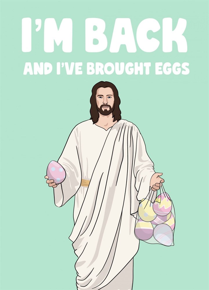 Jesus Is Back Card