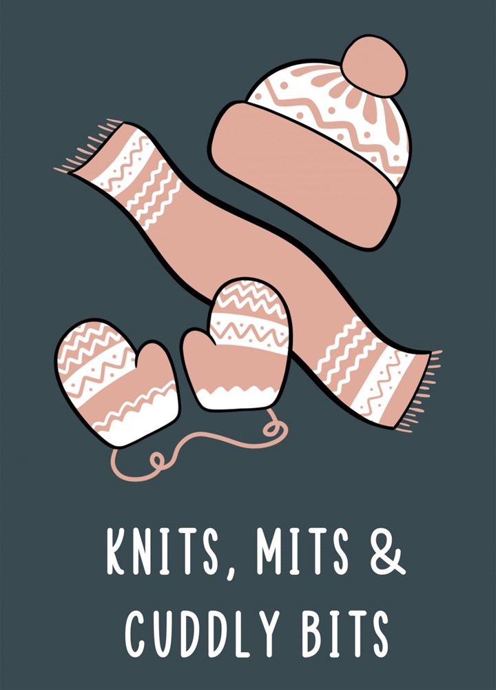 Knits, Mits And Cuddly Bits Card