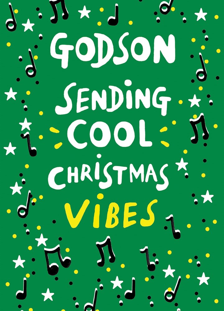 Christmas Card For Godson